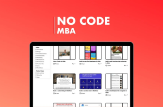 No Code Mba Lifetime Deal for $159