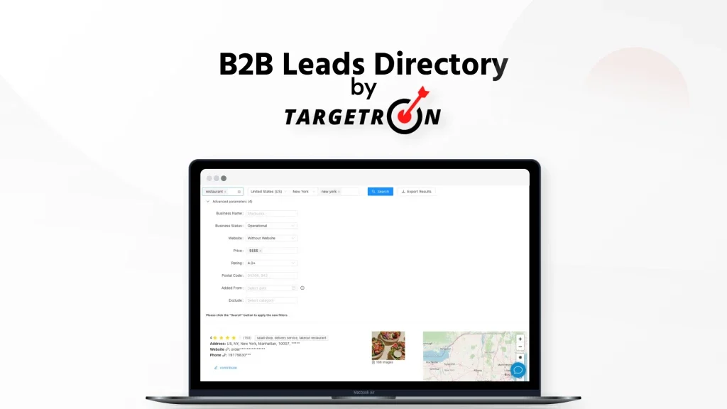 B2B Leads Directory by Targetron