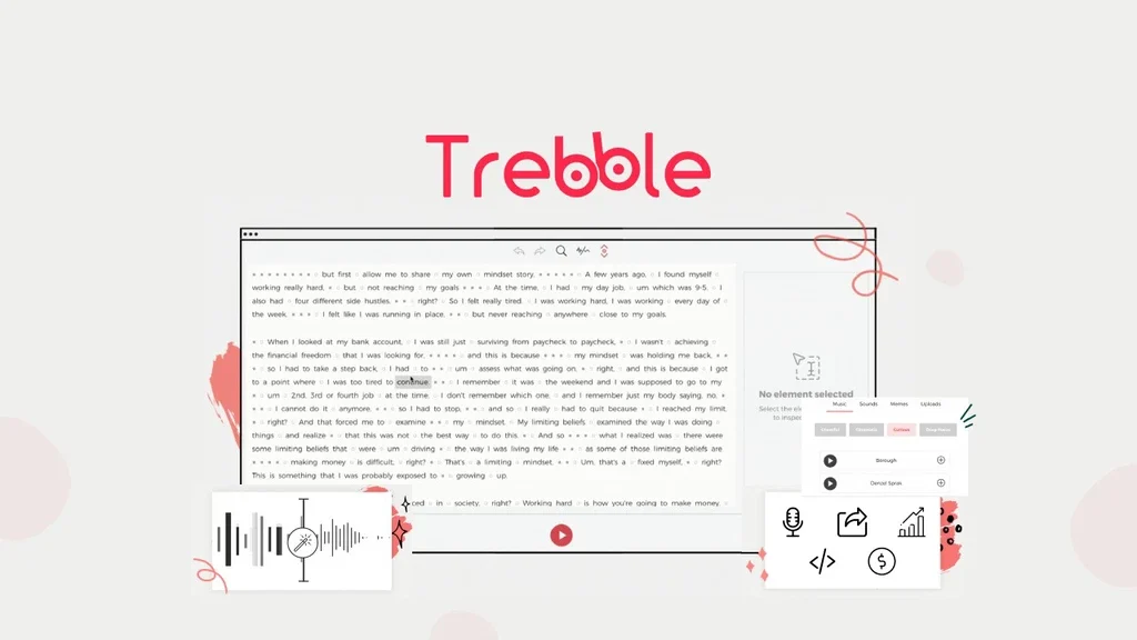 Trebble Online Audio & Video Editor