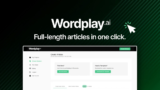 Wordplay Lifetime Deal Review: The Ultimate Long-Form AI Writer for Content Creators
